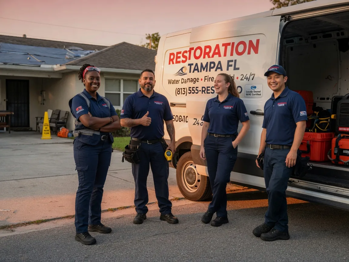 Water Damage Restoration company in Kellnersville, WI