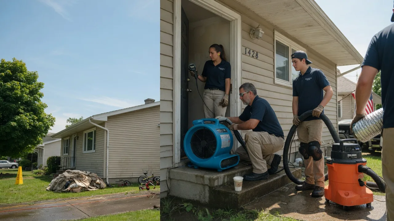 Water Damage Restoration in Kellnersville, WI near me